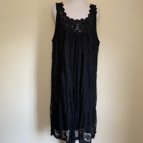 Pinky Dresses & Skirts - 🍄 Pinky Black Lace Dress Size 3